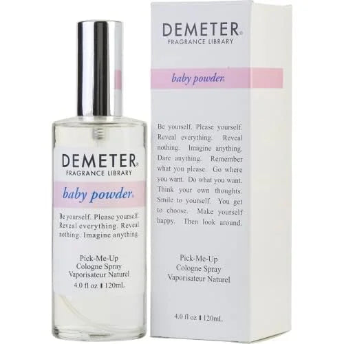 DEMETER Baby Powder For Women. Pick-me Up Cologne Spray 4.0 Oz - Product Image