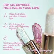 Pink Shimmer Lipstick, Ph Mood Magic Lipstick(3#)