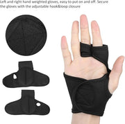 1 Pair Weighted Gloves Wrist Weighted Sandbag Portable - Product Image
