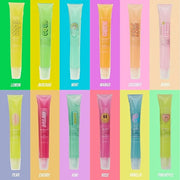 EXPRESSIONS 12pc Lip Oil Set –Hydrating Lip Care with Vitamin E | Fruit Flavored Lip Gloss For Girls, Safe and Non-Toxic L...