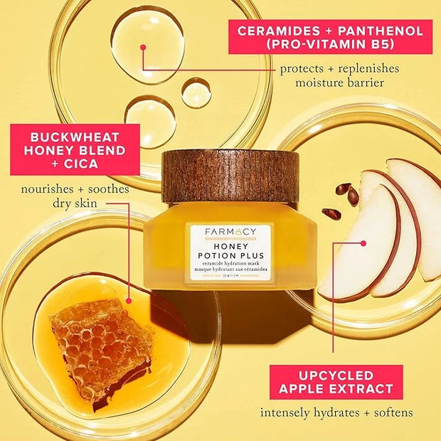 Farmacy Hydrating Face Mask - Honey (9ml)