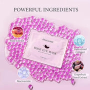 Under Eye Patchs Rose Eye Mask for Dark Circles and Puffiness Wrinkle Eye Bags 30 Pairs - Product Image