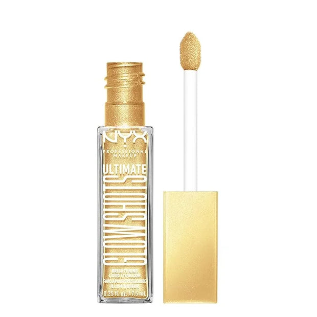 NYX PROFESSIONAL MAKEUP Ultimate Glow Shots, Liquid Eyeshadow, Long-Lasting Shimmer Eye Shadow with Vitamin C - Lemon Slay...