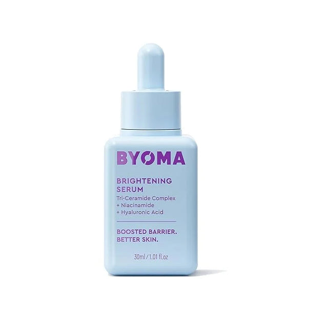 BYOMA Brightening Serum - Barrier Repair Serum - Brightening & Hydrating Face Serum with Hyaluronic Acid, Niacinamide & Ce...