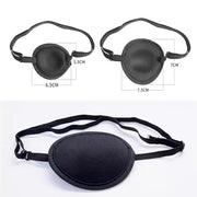 Black Protect Eye Patch Satin Single Eye Patch Lazy Eye Amblyopia Strabismus Eye Masks - Product Image