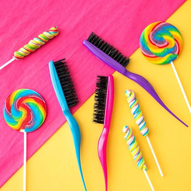 Cricket Amped Up Teasing Hair Brush - Adds Major Volume and Shine, Heat Resistant, Ideal for Slick Back, Updos & Detanglin...