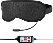 Heated Eye Mask, USB Eye Mask for Dry Eyes with Temperatur 105°F 115°F 125°F, far Infrared Therapy - Product Image
