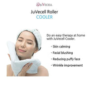 JUVECELL Ice Roller for Puffiness, Face & Eyes Cooler Facial Roller to Press Serums, Cream and Oil Into Skin, Massager Ski...