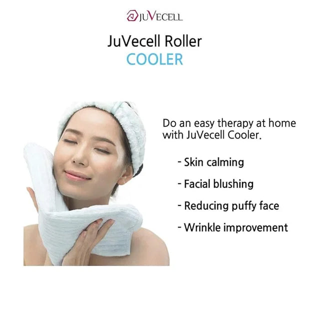 JUVECELL Ice Roller for Puffiness, Face & Eyes Cooler Facial Roller to Press Serums, Cream and Oil Into Skin, Massager Ski...
