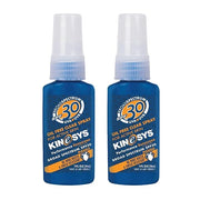 KINeSYS Lightly Mango Scented Clear Spray Sunscreen, SPF 30, Hypoallergenic, Broad Spectrum UVA/UVB protection for Face & ...