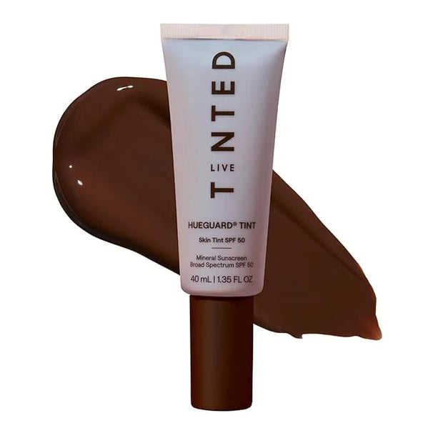 Live Tinted Hueguard Skin Tint SPF 50 - Tinted Mineral Sunscreen with Light-Medium Buildable Coverage With a Hydrating and...