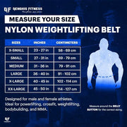 4" Self-Locking Nylon Lifting Belt - Lightweight - Product Image
