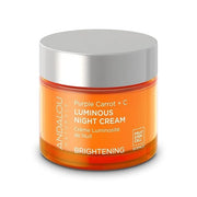 Andalou Natural Purple Carrot + C Luminous Night Cream, Purple Carrot Plus C Luminous, 1.7 Ounce - Product Image