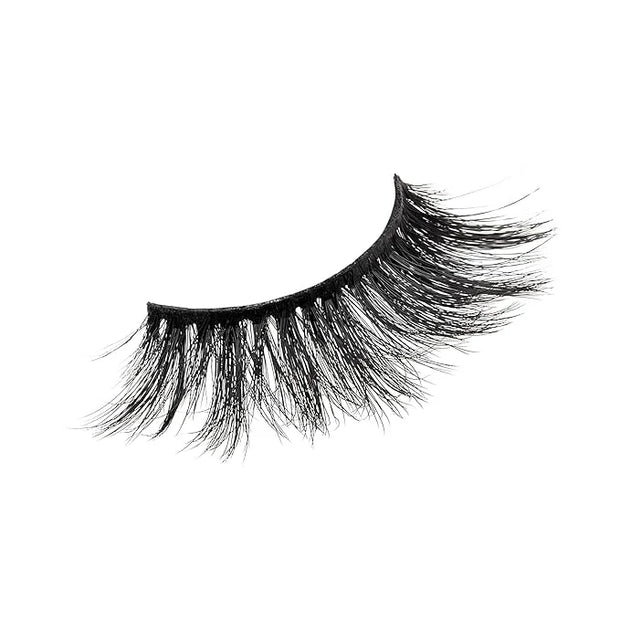 KISS Lash Couture Matte Black Faux Mink Eyelashes Multipack, Matte Cheviot, Black, Natural Looking, Cruelty-Free & Vegan, ...