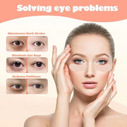 2 Pairs Silicone Reusable Eye Patches, Under Eye Mask Patches for Reduce Eye Wrinkle and Fine Lines Skin Care - Product Image