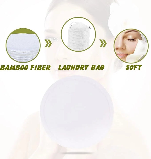 30 pack reusable makeup remover