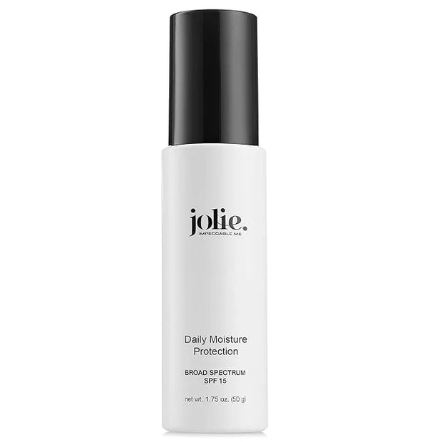 Jolie Daily Moisture Protection Broad Spectrum SPF 15 - Daily Face Cream - Sun Protection - Hydrates & Plumps - Non-Greasy...