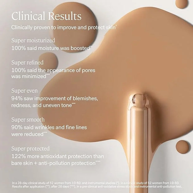 ILIA - Super Serum Skin Tint SPF 40 | Non-Comedogenic, Vegan, Lightweight to Help Against Blue Light, + Pollution while Hy...
