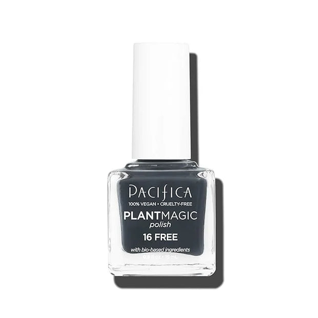 Pacifica Natural Nail Polish – Plant Magic Black Nail Polish - Plant Based, Non-Toxic & Clinically Tested - Lasting Colors...