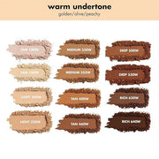 e.l.f. Camo Powder Foundation, Lightweight, Primer-Infused Buildable & Long-Lasting Medium-to-Full Coverage Foundation, De...