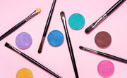 Pink Diamond Shimmering Rose Pressed Powder Single Vegan Eyeshadow; Talc, Paraben & Cruelty Free - Product Image