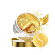 LANBENA 24K Gold Under Eye Patches(30 Pairs) -Cooling Eye Masks for Fine Lines Reduce, with Caffeine Niacinamide Tetrapept...