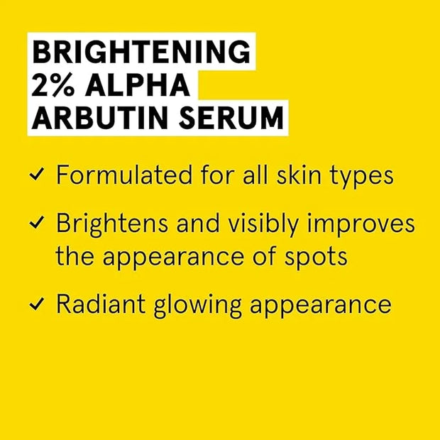 Acure Brightening 2% Alpha Arbutin Serum - Brighter Skin, Improve Dark Spots & Uneven Tone - 100% Vegan with Alpha Arbutin...