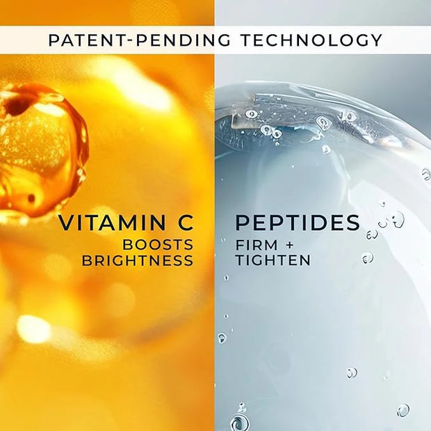 RoC Multi Correxion Revive + Glow Vitamin C Eye Balm (0.14 oz) with Retinol Eye Cream Packette - Product Image