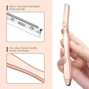 Eyebrow Razor, Dermaplaning Tool for Face, Face Razors for Women, Dermaplane Razor, Hair Removal and Exfoliation, Facial R...
