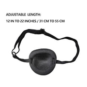 Black Single Eye Mask, Pirate Skull Crossbone Eye Patch，Adjustable 3D Eye Patch for Adult and Kid (Pirates Design) - Produ...