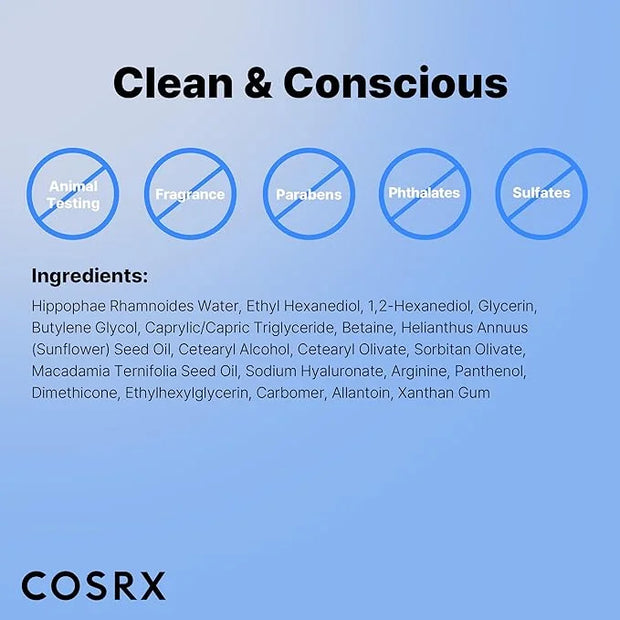 COSRX Hyaluronic Acid Moisturizing Cream, Long-lasting Hydration, Rich Moisturizer for Sensitive Skin 3.52 oz / 100g, Kore...