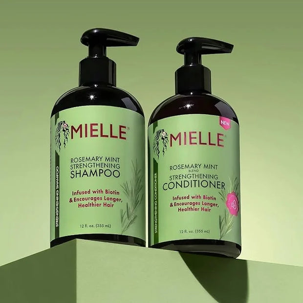Mielle - Rosemary Mint - Biotin Infused - Encourages Growth Hair Products for Stronger and Healthier Hair - Shampoo & New ...