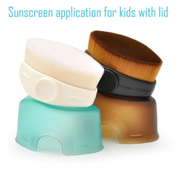 Sunscreen Applicator for Kids,2pcs Sunblock Buddy Brush Set, Toddler Beach Essentials, Covered Sun Lotion Applicator Sun C...