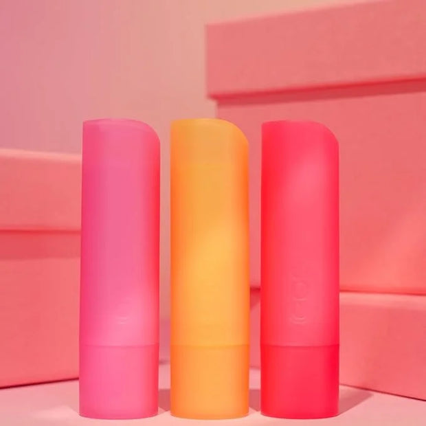 eos Holiday Lip Balm Gift- Strawberry Cheer, Candy Cane Swirl & Vanilla Toffee, Stocking Stuffers, All-Day Moisture Lip Ca...