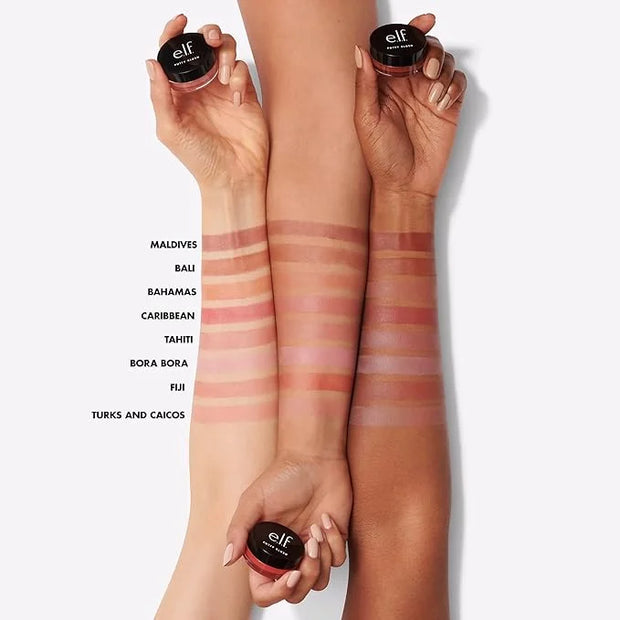e.l.f. Putty Blush, Creamy & High-Pigment Formula For A Natural Glow, Delivers A Semi-Matte & Powder Finish, Vegan & Cruel...