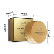 AMY'S DIARY 24K Gold Eye Mask Under Eye Patches (30 Pairs)- Puffy Eyes & Dark Circles Treatments,Reduce Under Eye Bags and...
