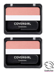 COVERGIRL Cheekers Powder Blush, Brick Rose, 0.12 Ounce (Pack of 2) - Product Image