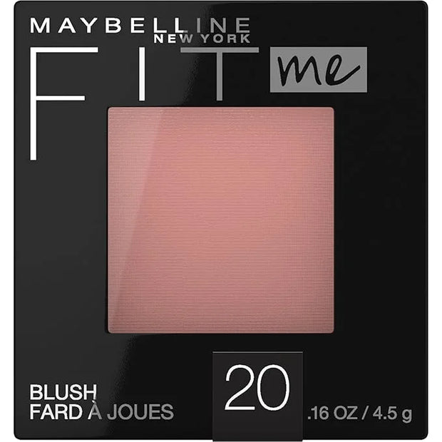 Maybelline Fit Me Powder Blush, Lightweight, Smooth, Blendable, Long-lasting All-Day Face Enhancing Makeup Color, Mauve, 1...