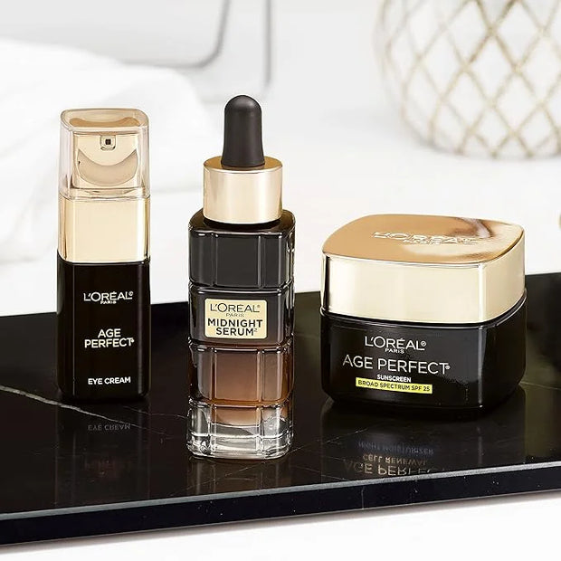 L'Oreal Paris Age Perfect Anti-Aging Under Eye Cream, Vitamin E, Antioxidants, Reduces Dark Circles, Puffiness, Age Perfec...