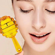 RONRONS 20 Pieces Lip Gloss Tubes, 5.5ml/0.19oz Clear Lip Gloss Containers Amber Honecomb Shaped with Wand Empty Lip Balm ...