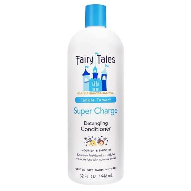 Fairy Tales Tangle Tamer Super Charge - Detangling Conditioner for Kids - Paraben Free, Sulfate Free, Gluten Free, Nut Fre...