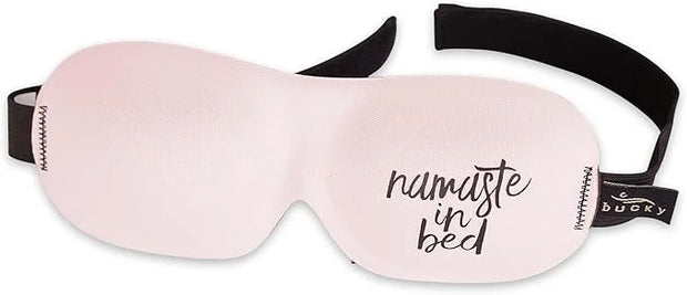 Bucky Ultralight Collection, Contoured Travel and Sleep Eye Mask, Namaste In Bed, One Size - Product Image