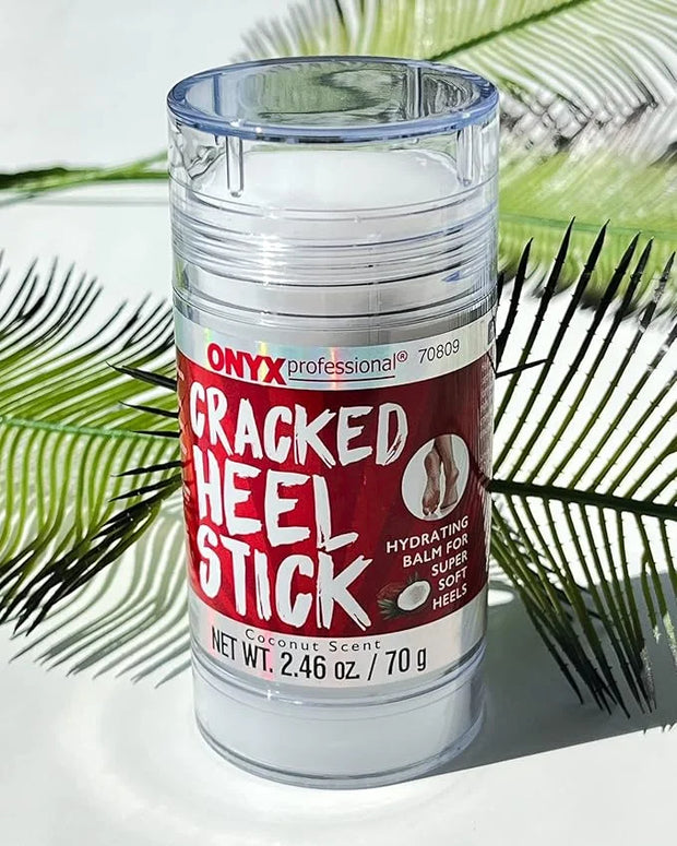 Onyx Professional Cracked Heel Repair Balm Stick for Dry Cracked Feet Treatment, Coconut Scent, 2 pack - Moisturizing Foot...