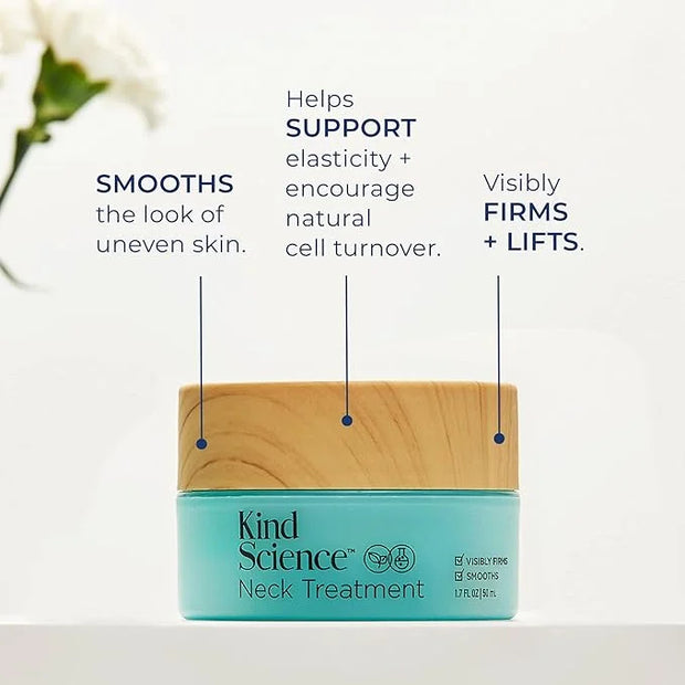 Kind Science Deluxe Kit - Skin Care by Ellen DeGeneres Full Size 5pc Set with Hydration Cream, Firming Serum, Radiance Oil...