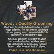 Woody's Hair and Body Wash for Men – 2-in-1 Sulfate-Free Cleanser & Body Wash, Deep Cleansing, Hydrating, Fresh Scent, 10 ...