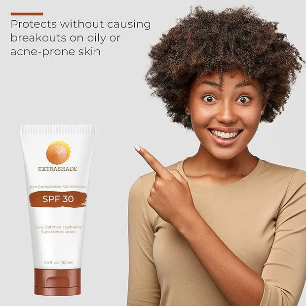 Premium Hydro Boost Black People Sunscreen for Face, Body, and skin of color, Broad Spectrum UVA/UVB Oil Free, Non-Greasy ...