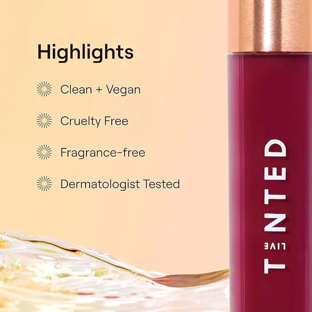 Live Tinted Softgloss Juicy Lip Gloss For Women – Hydrating Non-Sticky Lip Gloss with Hyaluronic Acid, Coconut Oil & Shea ...