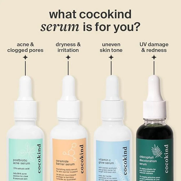 Cocokind Ceramide Barrier Serum, Hydrating Serum to Reduce Dryness, All Skin Types including Sensitive Skin, Fragrance Fre...