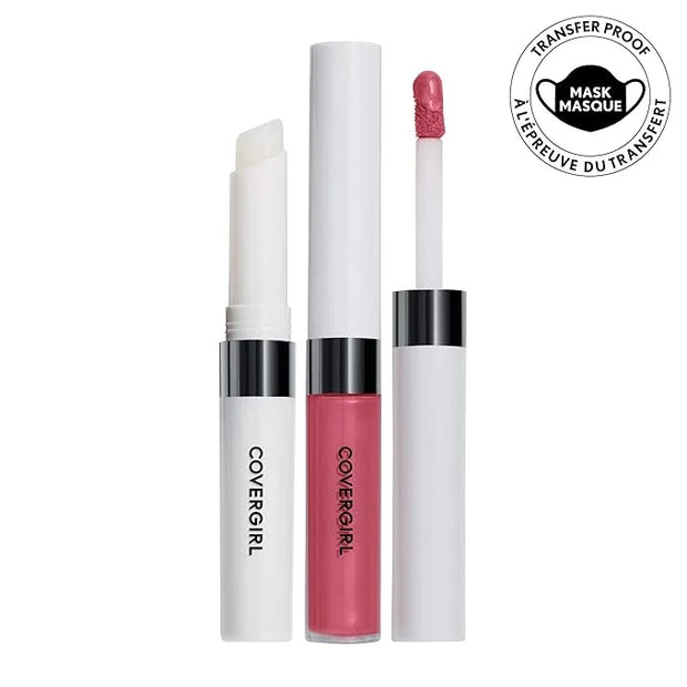 Covergirl Outlast All-Day Lip Color With Topcoat, Dusty Rose - Product Image