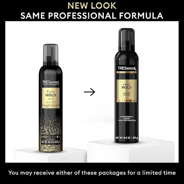 TRESemmé Hair Mousse Pack of 6 Extra Hold For 24H Touchable Hold & Volume with Pro Lock Tech 10.5 FL Oz - Product Image